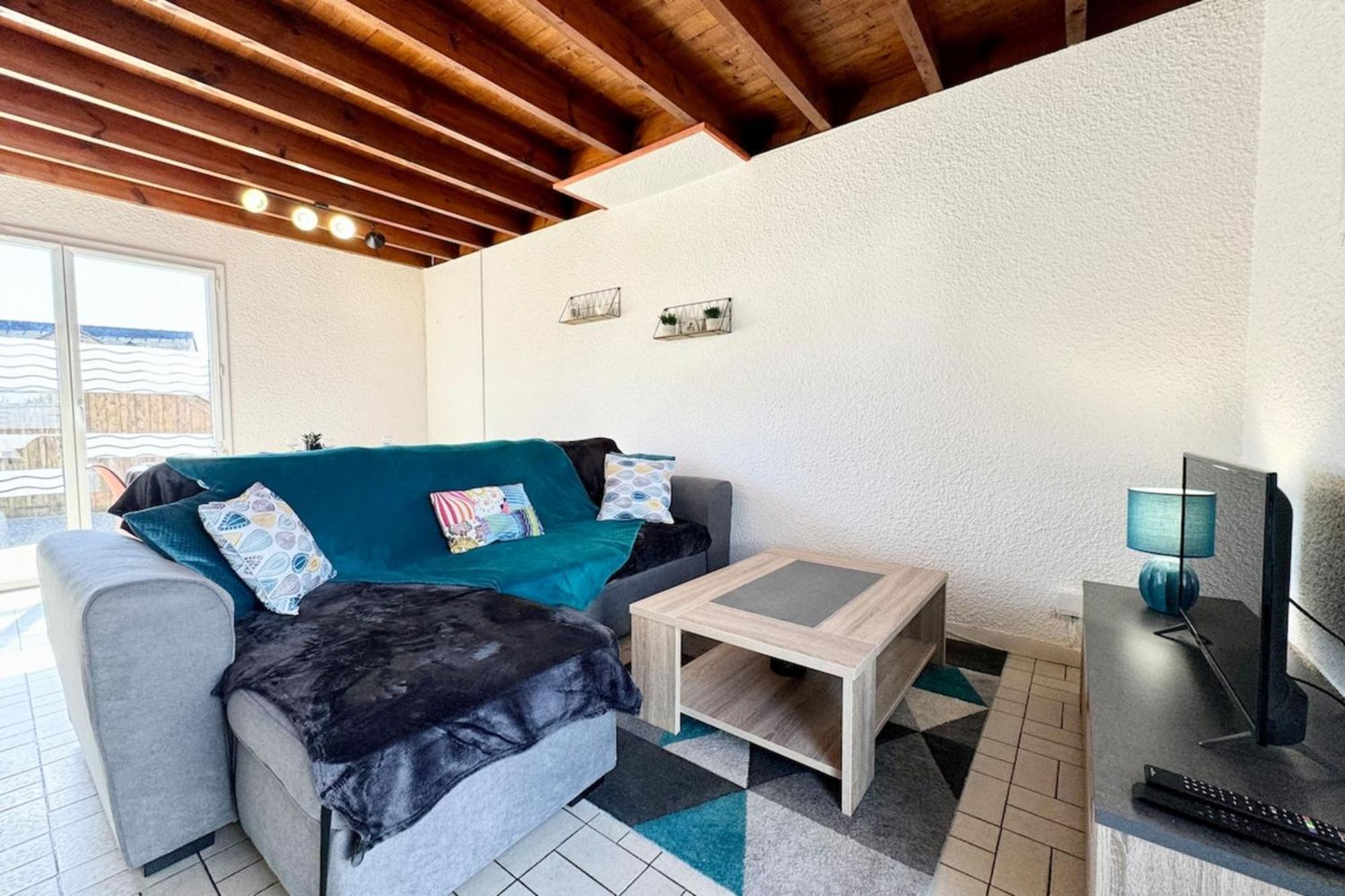 Charmante Maisonnette Terrasse - Proche Plages 기델 외부 사진