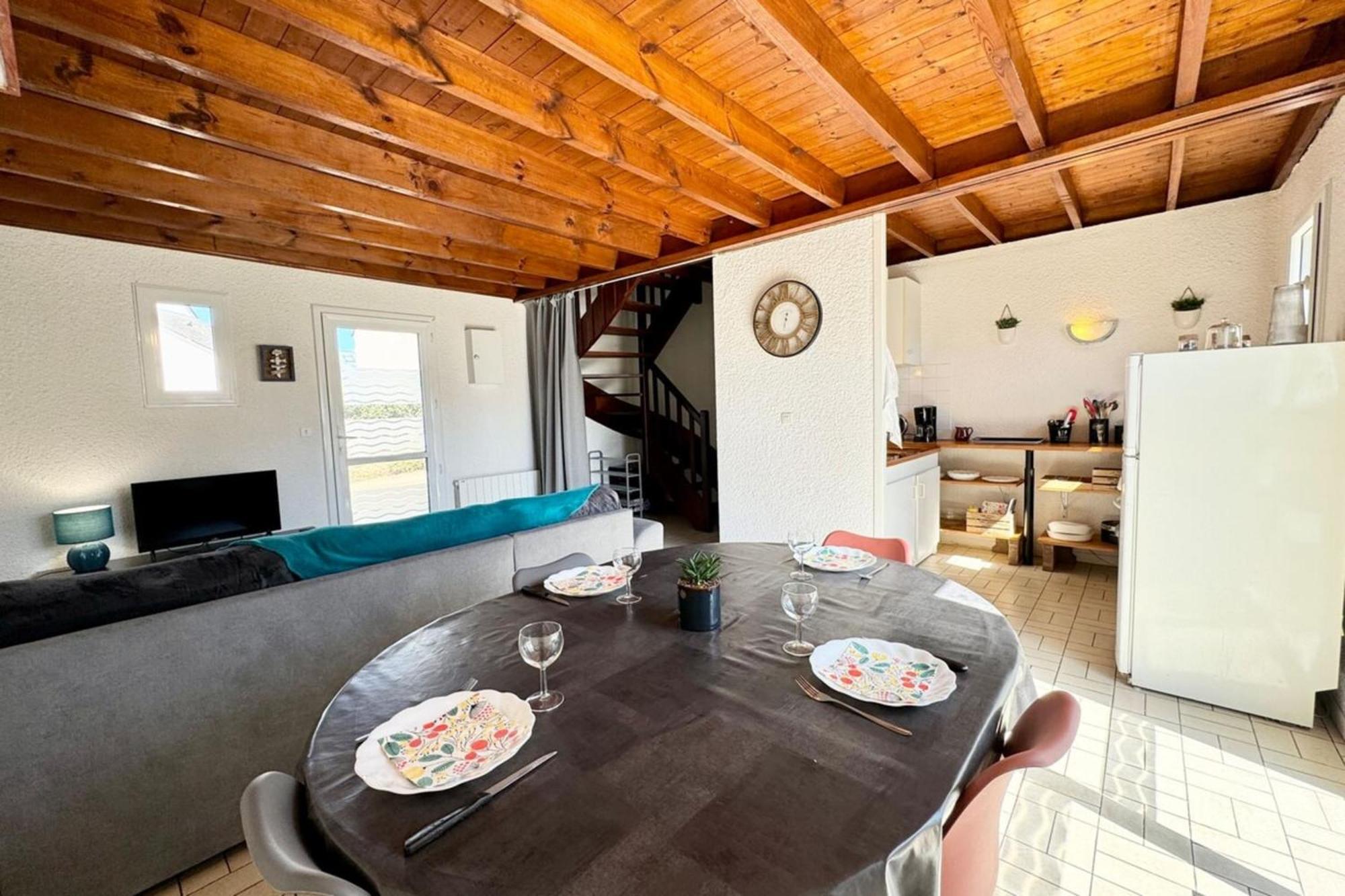 Charmante Maisonnette Terrasse - Proche Plages 기델 외부 사진